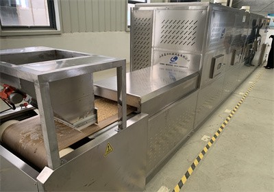 谷物杂粮微波熟化隧道炉  生产简单快速