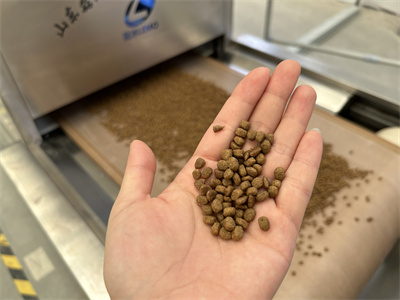 隧道式猫粮微波烘干杀菌设备为了宠物的健康着想