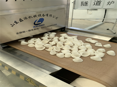 ​非油炸虾片微波膨化设备