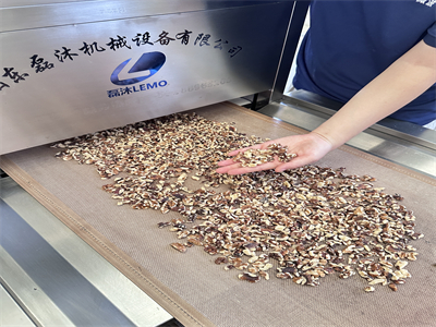 为什么选择微波隧道炉烘烤核桃仁