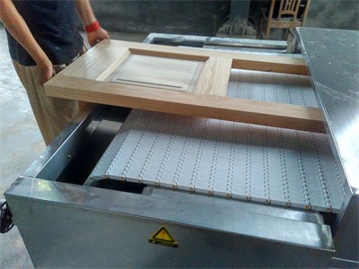 Microwave equipment for drying wooden products also has insecticidal effects