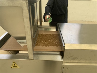 Cat food microwave drying equipment
