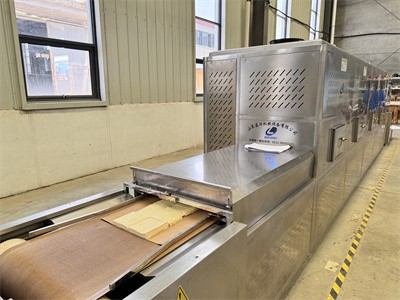 What are the characteristics of microwave equipment for drying tofu skin