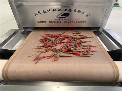 微波隧道炉的出现，彻底改变了传统辣椒烘干行业的格局