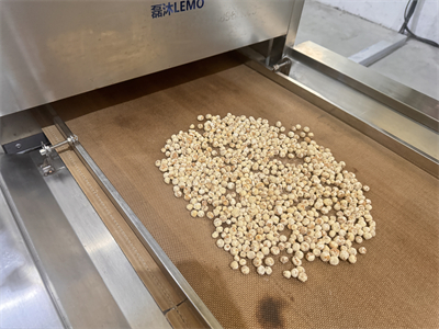 微波设备烘烤油莎豆的几大优势