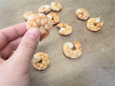 Super delicious microwave grilled dried shrimp？