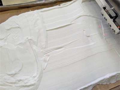 How to evenly dry alumina powder with microwave equipment？？