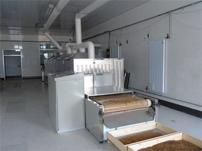 微波烘干的黄粉虫为什么能呈现形状饱满、色泽金黄的状态？