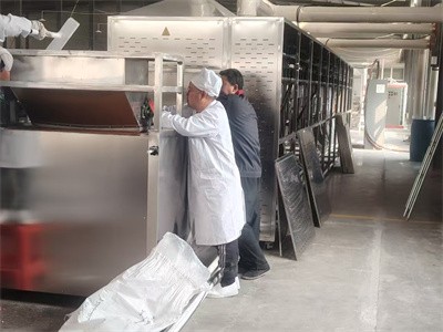 Microwave drying of chemical powders？