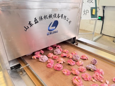鲜花微波烘干隧道炉：锁住繁花本色的烘干工艺？