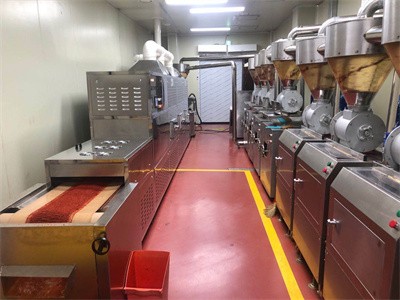 Comparative analysis of three mainstream sterilization processes for spices