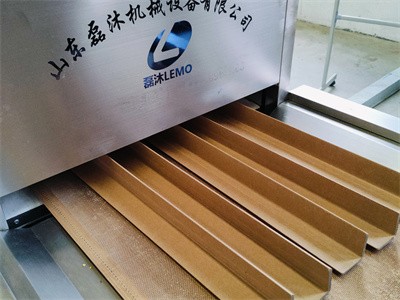 Microwave drying of paper tubes and paper corner protectors
