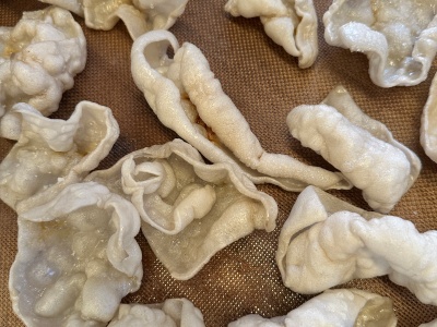 微波无油膨化虾片粉皮的技术之道？